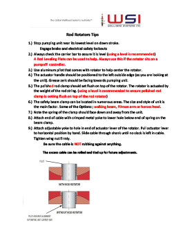 Rod Rotator Tips
